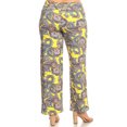 thumbnail image 4 of White Mark Women's Plus Size Paisley Printed Palazzo Pants, 4 of 4