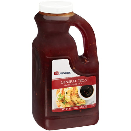 Minor's General Tso's Sauce 83.2 oz. Plastic (Best General Tso Sauce Brand)