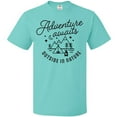 thumbnail image 3 of Inktastic Adventure Awaits Outside in Nature with Tent and Mountains T-Shirt, 3 of 5