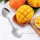 thumbnail image 1 of Herramienta para pelar mango, separador de pulpa, bola de fruta de acero inoxidable, cuchara de fruta de doble cabeza, de mango para cocina,, 1 of 8