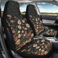 thumbnail image 3 of POLERO Polyester Automobile Seats Protector Pad Mat for Automotive, Washable Interior Decor Car Seat Covers, Flowers Design, 3 of 12