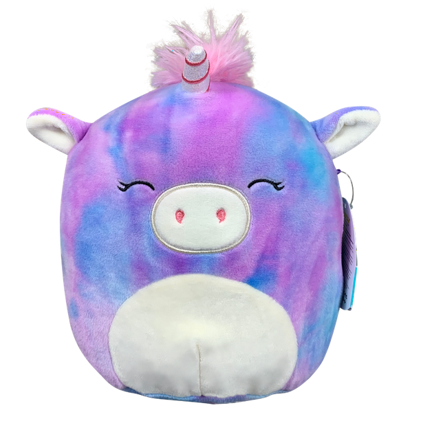 light blue unicorn squishmallow