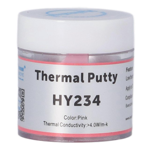 HY234 Thermal Paste, Silicone Grease, Good Insulation, Cooling, for CPU Heatsink, 10g/0.35oz