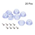 thumbnail image 3 of Almohadillas de Silicona para Muebles, 28mm x 19mm Bumpers Antideslizantes 11mm de Altura Transparentes 20Pcs, 3 of 4