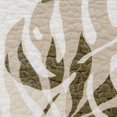 thumbnail image 4 of Silhouette Palm Leaves Brown Beach Coastal Full/Queen 3 Piece Quilt Set, 4 of 9