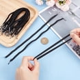 thumbnail image 3 of 100pcs Polyester Elastic Closure for Travelers Notebook Stretchy Closure Band Accessories Black 26.5x0.6x0.1cm, 3 of 6