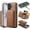 Brown, variant on Asuwish Phone Case for iPhone 17 Wallet Magnetic Detachable Cell Cover with Wireless Charging and RFID Blocking Credit Card Holder Flip Stand Kickstand Rugged i Phone17 i17 17Case Women Men Purple