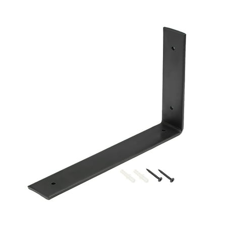 6 Foot Shelf Wall Shelf Brackets 110lbs Heavy-duty 10-inch x 6-inch Metal Shelf Support L Corner Brace ()