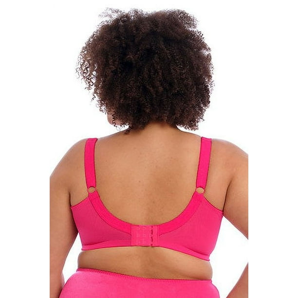 Goddess Women's Plus-Size Keira Banded Underwire Bra, Ink