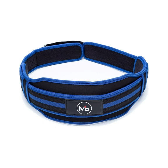 MAXbarbell Essentials - Nylon Lifting Belt - Blue