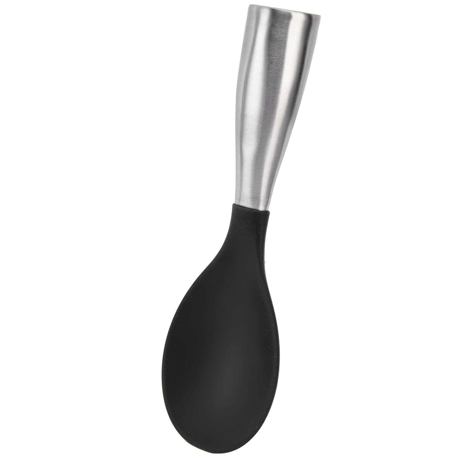 Cuillère à Riz Sur Pied - En Acier Inoxydable & Silicone - 21 Cm - Résistante à La Chaleur & Anti-Rayure - Pour Cuisine Maison Ou Restaurant - 4