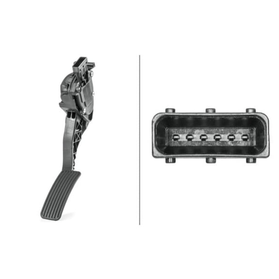 HELLA 009765721 Accelerator Pedal Sensor