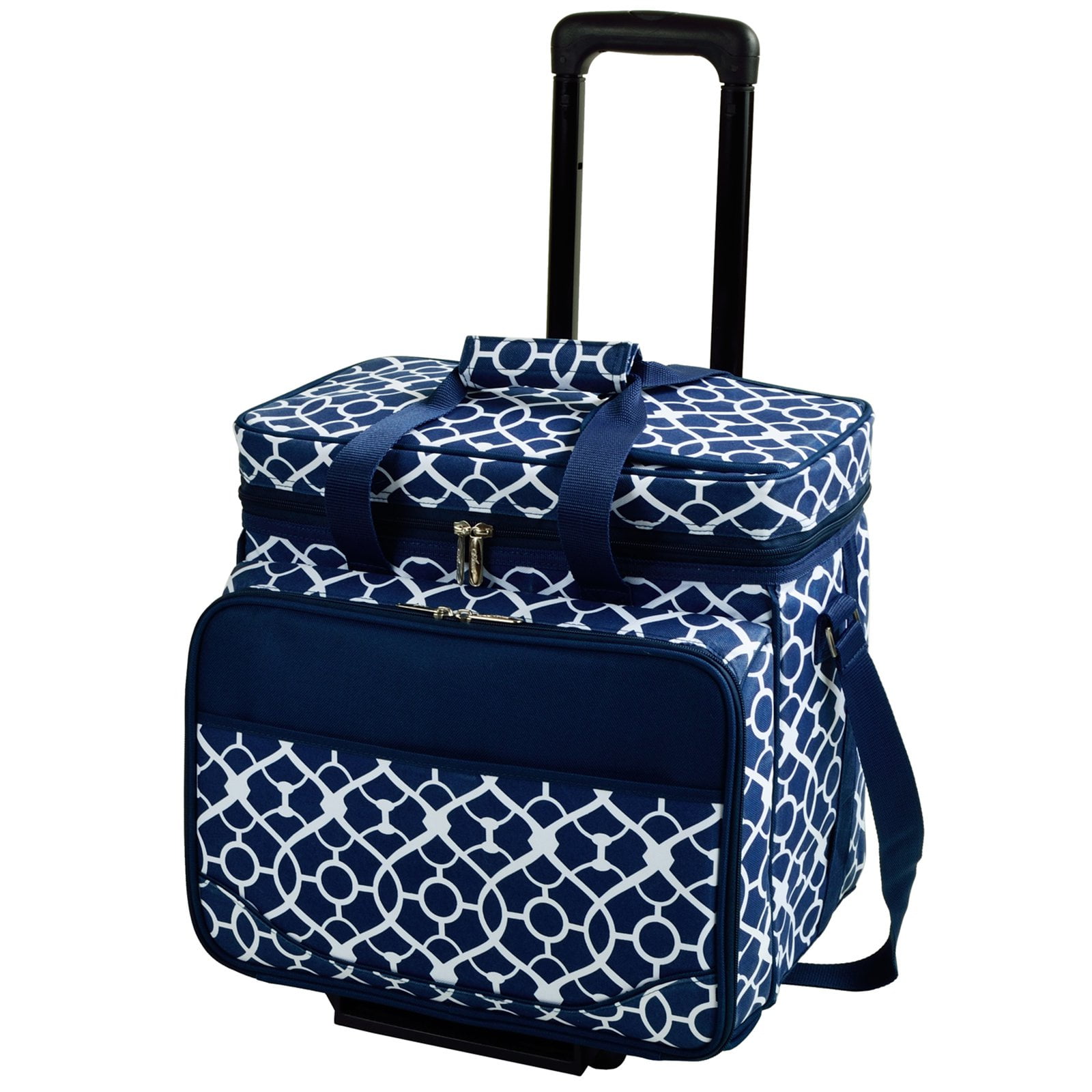 Picnic at Ascot Picnic Cooler for 4 on Wheels - Walmart.com - Walmart.com