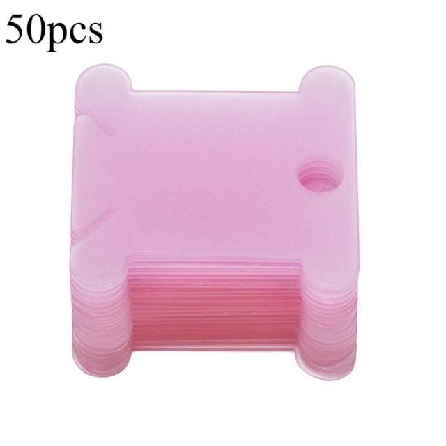Plastic Embroidery Floss Organizer Cards, Thread Holder Bobbins for Cross Stitch, Sewing and DIY Crafts