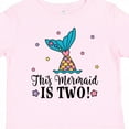 thumbnail image 4 of Inktastic Mermaid 2nd Birthday 2 Year Old Girls Toddler T-Shirt, 4 of 5