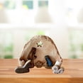 thumbnail image 2 of Nativity Resin Ornaments Easter Table Decorations Resin Decorations Christian Nativity Resin Ornaments Decorations Nativity Scene Handicraft Easter Table Decorations, 2 of 8