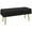Black, variant on HOMCOM End of Bed Bench, Upholstered Bedroom Bench with Storage Black