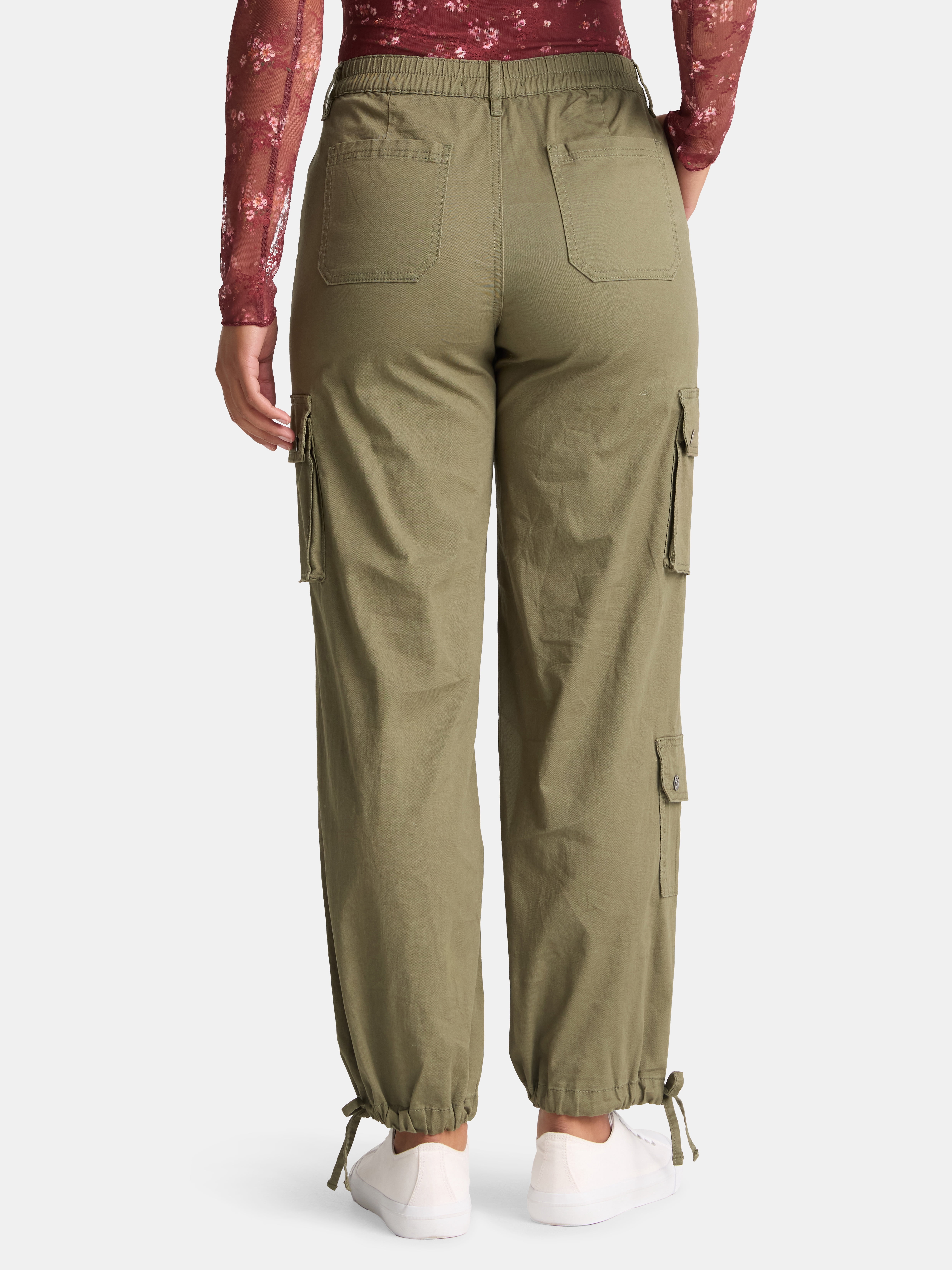 Madden NYC Women's Poplin Pants, 31" Inseam, Sizes XXS-XXL