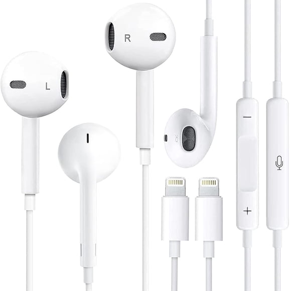 Auriculares SKYCABLE Auriculares Apple cableados con Lightning Connect