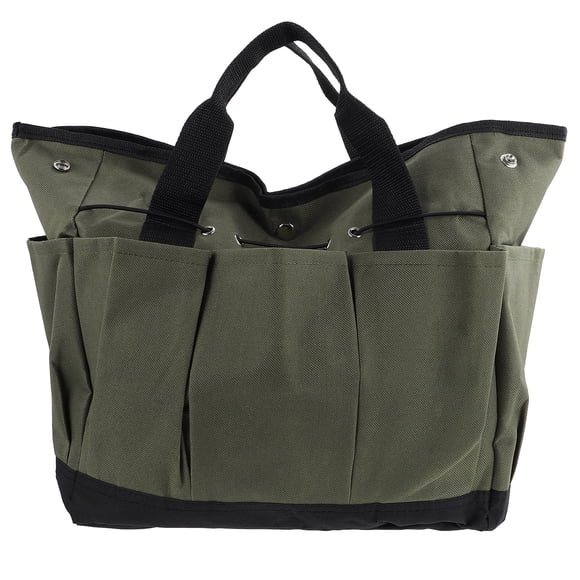KAKOWELY Contenedor para herramientas de jardinería Bolsa para herramientas de jardinería doméstica Bolso multiusos