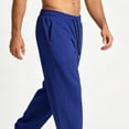 thumbnail image 2 of Gfyviroh Baggy Sweatpants for Men Cozy Drawstring Wide Leg Trousers with Pockets Lightweight Casual Everyday Pants, 2 of 6