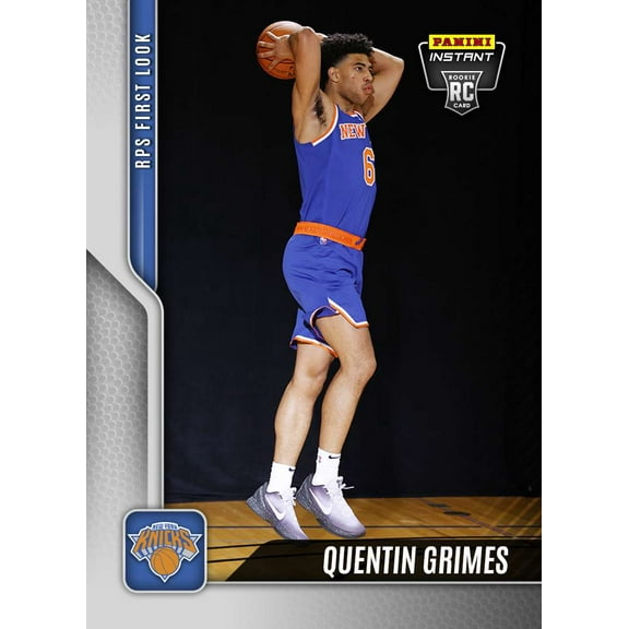 NBA 2021-22 Instant RPS First Look Basketball Quentin Grimes Trading Card (Rookie Card)