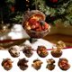 thumbnail image 1 of Artesanías Decorativas 1 pieza de 8cm Animales del bosque con colgantes de árbol de Navidad adorno acrílico para corona y guirnalda de árbol JASKFLY, 1 of 9