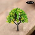 thumbnail image 3 of 20 piezas Mini árbol modelo de paisaje Baoblaze decoración de arquitectura verde árbol micro paisaje, 3 of 7