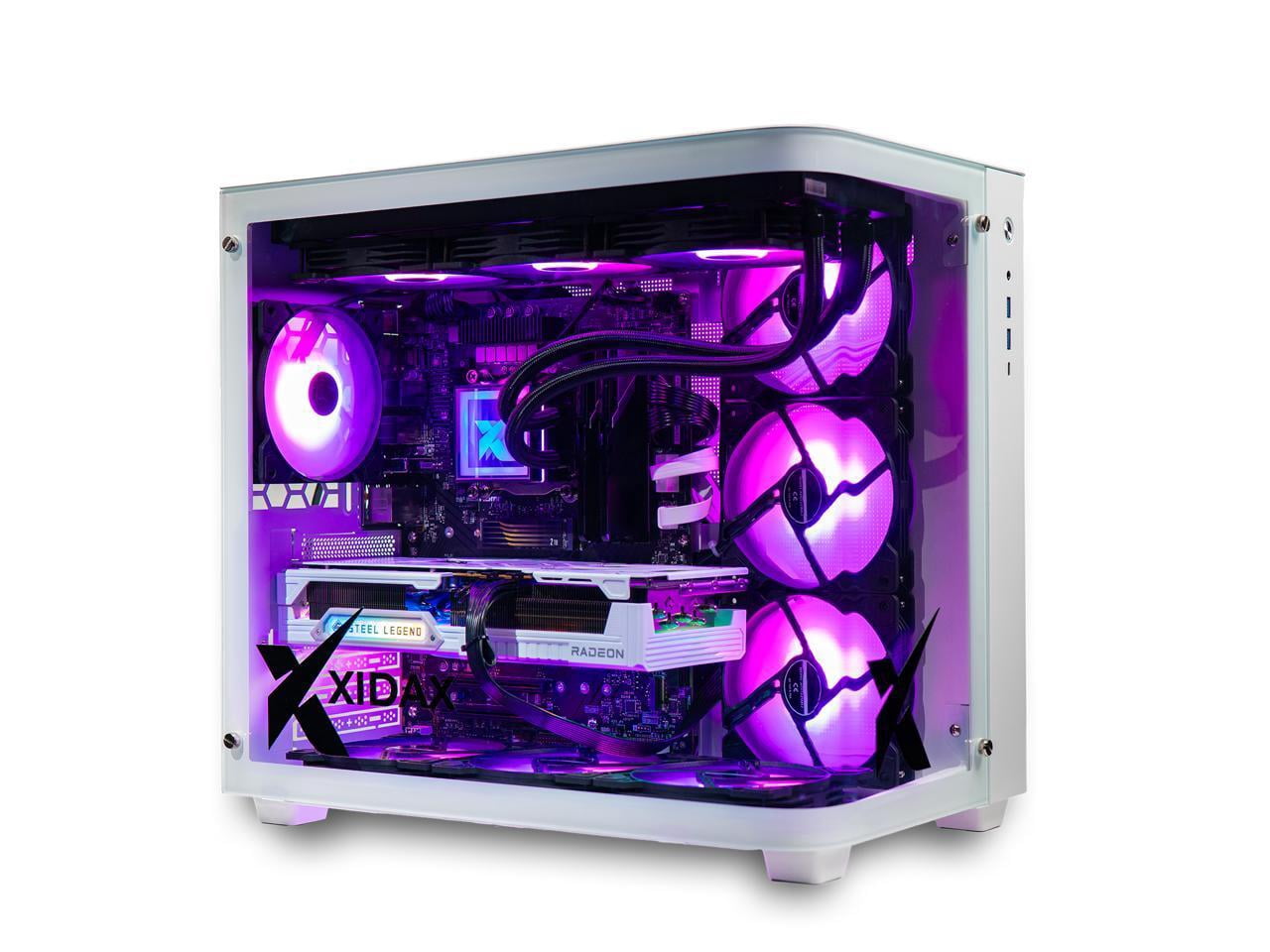 XIDAX X-6 Series Intel Core i9 14900KF, AMD Radeon RX 9070XT 16GB, 32GB DDR5 5600MHz RAM, 2TB M.2 SSD, Genuine Window 11 Home ONAMI White - Assembled & Serviced in Utah