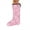 Breast Cancer Pink Ribbon, variant on COEQINE Palm Leaf Leg Cast Covers Size L Cast Sleeve for Foot Leg Protector Breathable Cast and Bandage Protector Fashionable Leg Cast Cover Sock After Surgery Gifts