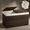 Brown-105L-25.2L*15.4W*16.1H, variant on Storbasket With Lid Rattan 2 Separate 27.8 Gallon (105 L) 25.2 * 15.4 16.1 Inches Woven Wicker Baskets 2 Liners And Handles For Bedroom Laundry Black