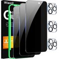 thumbnail image 1 of Protector de pantalla Wiaocit para iPhone 16 Pro Max, 3 unidades, privacidad, 1 of 6