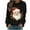 Black, variant on Aloohaidyvio Christmas Sweatshirt for Womens Oversized Santa Claus Sequins Xmas Top Long Sleeve Crew Neck Loose Fit Pollover Shirts