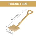 thumbnail image 5 of Stainless Steel Shovel Shaped Spoons: 20pcs Shovel Shape Coffee Spoon Stainless Steel Shovel Shape Spoons Mini Stainless Steel Ice Cream Spoon Stirring Spoons Style 2, 5 of 5