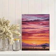 thumbnail image 2 of African Savannah Sunset Canvas Print, Wall Decor for Living Room Bedroom Office Farmhouse Home, 2 of 8