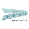 thumbnail image 4 of Unique Bargains 1 Pc Headband Long Ribbon Pattern Hairband for Women Blue, 4 of 6