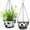 Black-B, variant on Red Bird Shaped Ceramic Planter Pot for Succulents, Cute Small Flower Pot for Indoor Outdoor Desk Windowsill Patio Decor