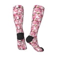 thumbnail image 4 of Balery Rose Rabbit Printed Novelty Socks Men's Women's Crew Socks Sports Socks Knee High Socks Cotton Socks Quirky and Cool Socks, 4 of 9