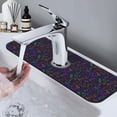 thumbnail image 7 of Vsdgher Chemistry Science Kitchen Sink Splash Guard Faucet Mat -1 PC Super Absorbent Fast Drying Mat Sink Gadgets-Splash, Bathroom,Sink Mat,(15" X 5.5" ), 7 of 7