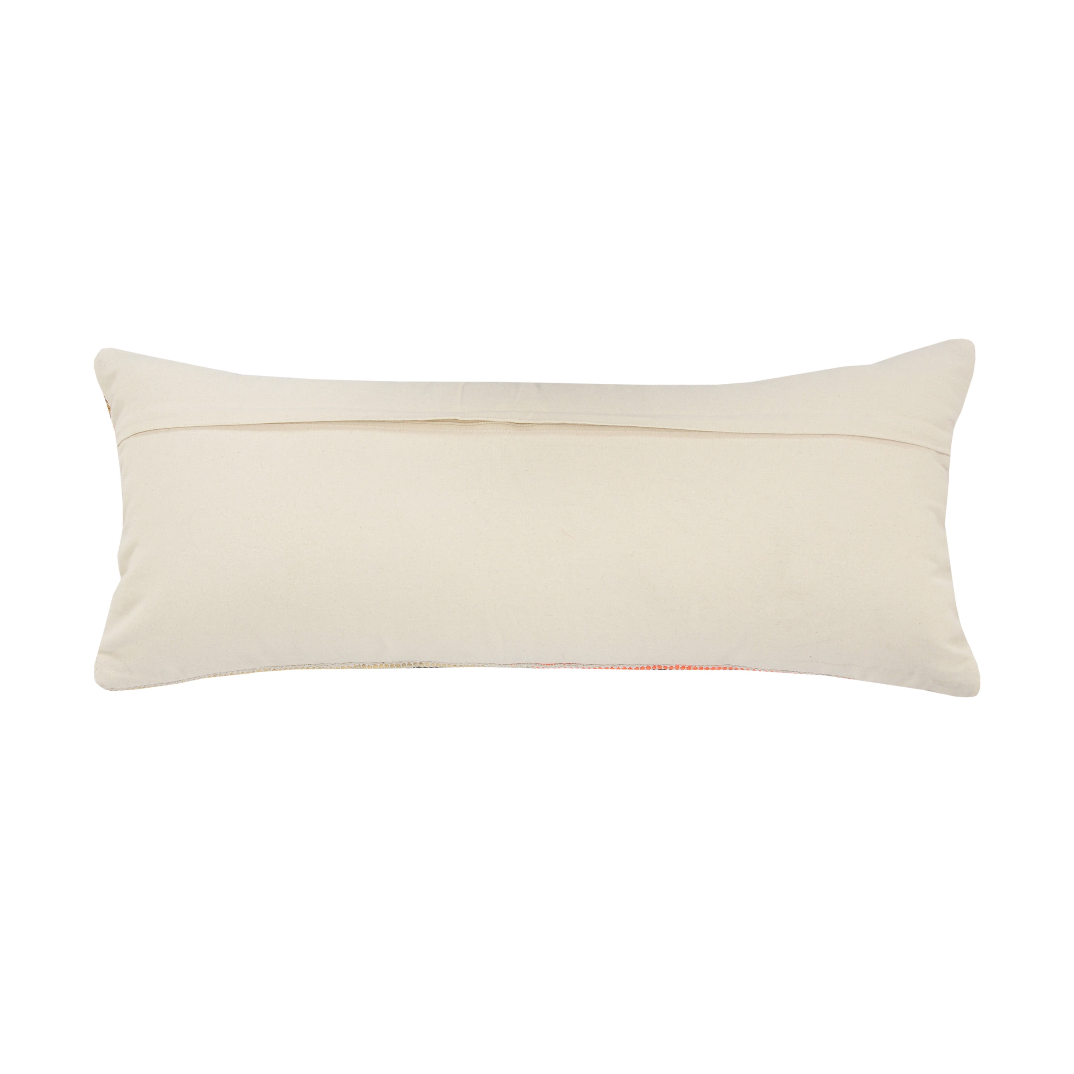 LR Home Nomad 14" x 36" Rainbow Striped Cotton Adult Decorative Throw Pillow