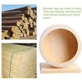 thumbnail image 4 of Mice Natural Wooden Hedgehogs Roller Running Exercise Wheel Hamsters 15CM, 4 of 8