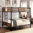 thumbnail image 6 of Furniture of America Baron Metal Full over Full Bunk Bed in Black, 6 of 14