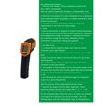 thumbnail image 1 of pistola de temperatura láser digital sin contacto (-32 °C ~ 380 °C) Emisividad ajustable - Termómetro sin frente para cocinar/barbacoa/congelador - Termómetro para carne 1 pieza, 1 of 2