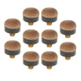 thumbnail image 4 of 10pcs Billiard Pool Cue Tips Portable Hard Tips Screw On Pool Sticks Tips Repair 13MM, 4 of 9