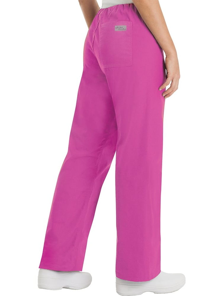 Urbane Essentials Women's Boot Cut Scrub Pants