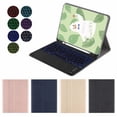 thumbnail image 4 of Funda protectora con ranura para lápiz y teclado Bluetooth de Apple para iPad Pro de 110,2 pulgadas de 2024, funda con luz colorida para tableta Air6, 4 of 6