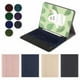 thumbnail image 4 of Funda protectora con ranura para lápiz y teclado Bluetooth de Apple para iPad Pro de 110,2 pulgadas de 2024, funda con luz colorida para tableta Air6, 4 of 6