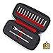thumbnail image 2 of Prestacycle Pro Ratcheting T-Handle Tool Set, Heavy-Duty 60 Nm T-Handle Ratchet with 12-Piece 1/4" Hex Bit Set, Portable T Handle Screwdriver Set with Neoprene Case for Bike Repair & Maintenance, 2 of 4