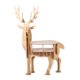 thumbnail image 1 of Juguete de alce de animales de madera 3D Zhivalor rompecabezas hechos a mano estantes de almacenamiento decoración de escaparate del hogar Color de madera, 1 of 4