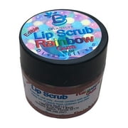 Diva Stuff Ultra Hydrating Lip Scrub for Soft Lips, Gentle Exfoliation, Moisturizer & Conditioner, Rainbow Gum – ¼ oz (Made in the USA)